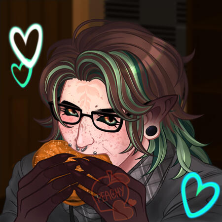 [2025] Meme Redraw of a friend&#39;s Character (@ruinousdala)