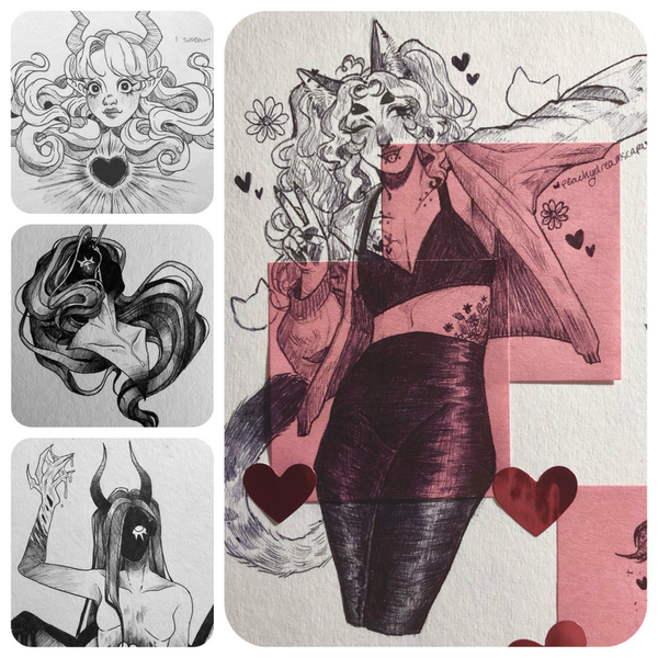 Lined with Shading Examples